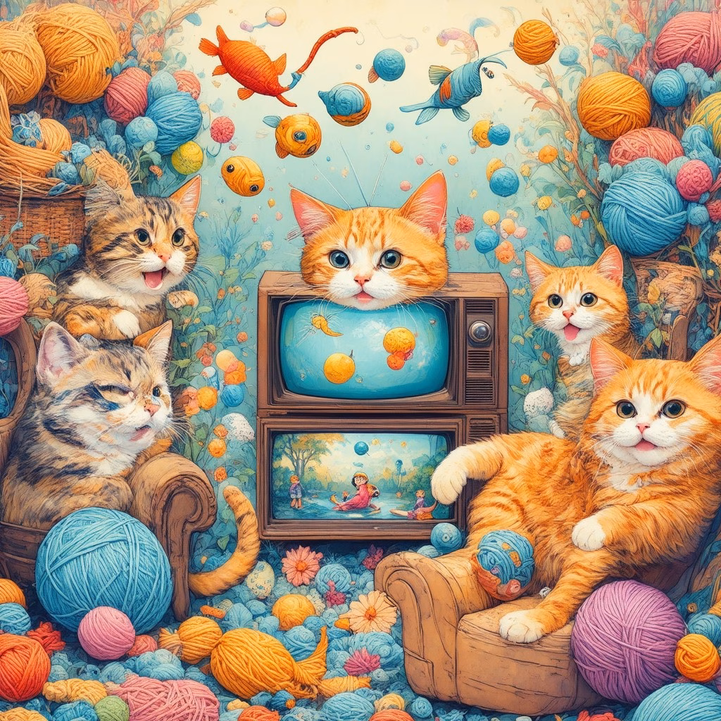 crazy cat 631322