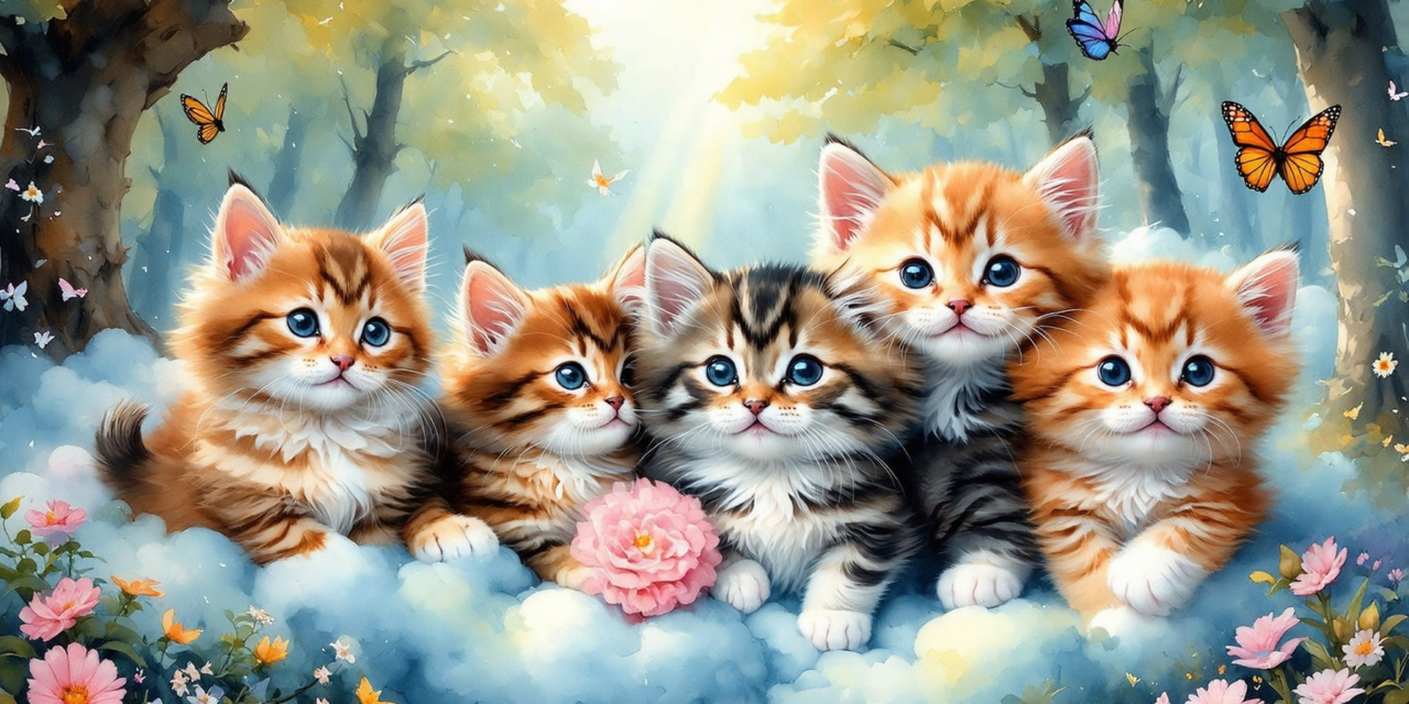 Discover the Cutest Fluffy Kittens: Identifying the Fluffiest, Prettiest, and Rarest Felines with Adorable Names and Pictures