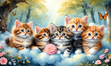 Discover the Cutest Fluffy Kittens: Identifying the Fluffiest, Prettiest, and Rarest Felines with Adorable Names and Pictures
