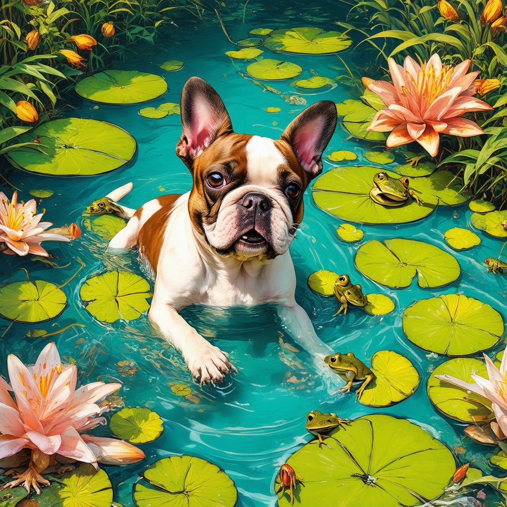 frog dog 526405