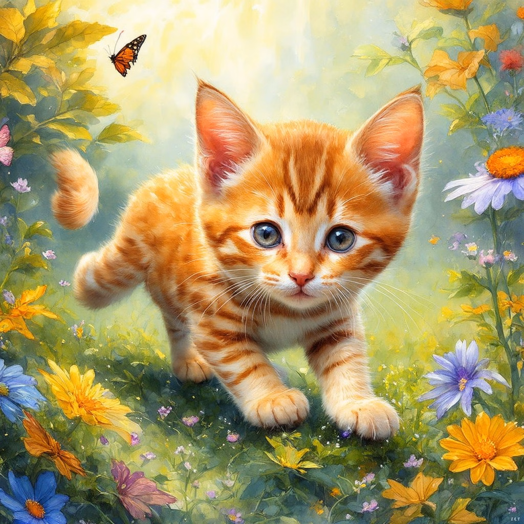 ginger tabby kitten 443988