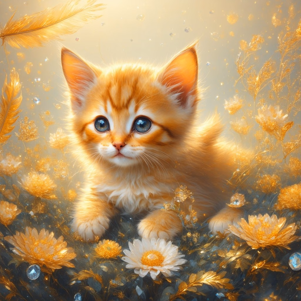 golden kitten 347825