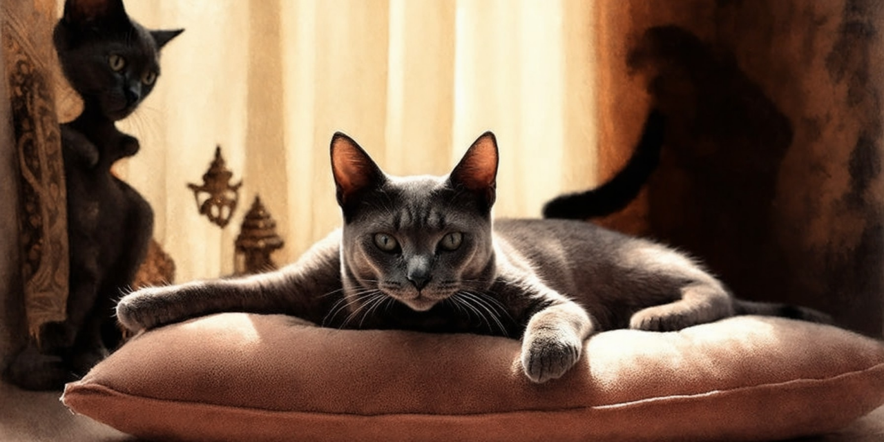 Korat Cat Insights: Identifying Traits, Rarity in the US, and Cuddle Preferences Compared to Russian Blues