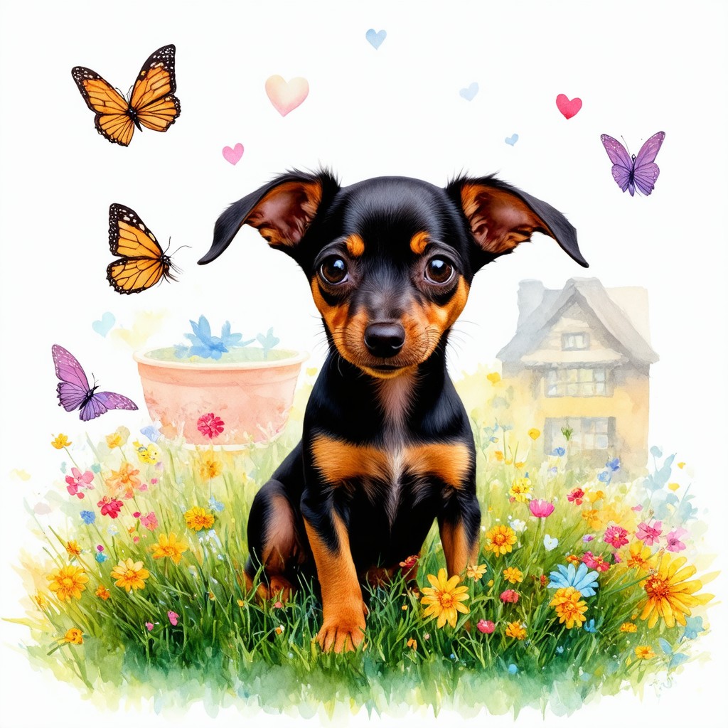 min pin puppies 328775
