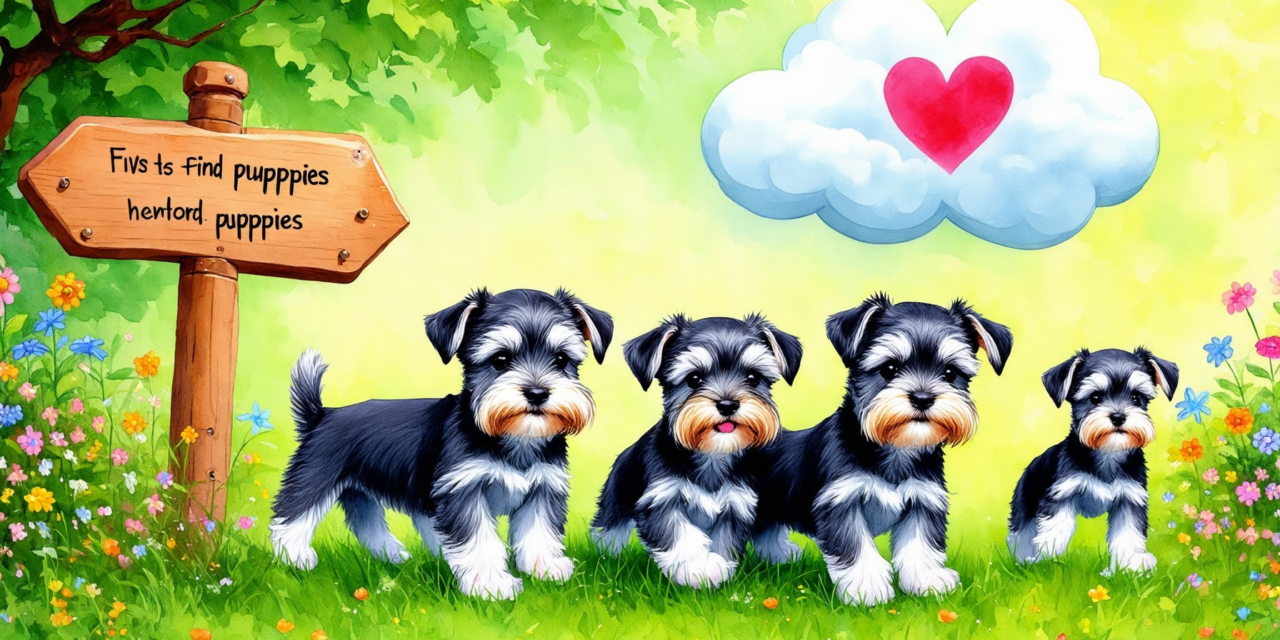 Exploring Miniature Schnauzer Puppies Near Me: Costs, Lifespan, and Essential Insights for Potential Owners