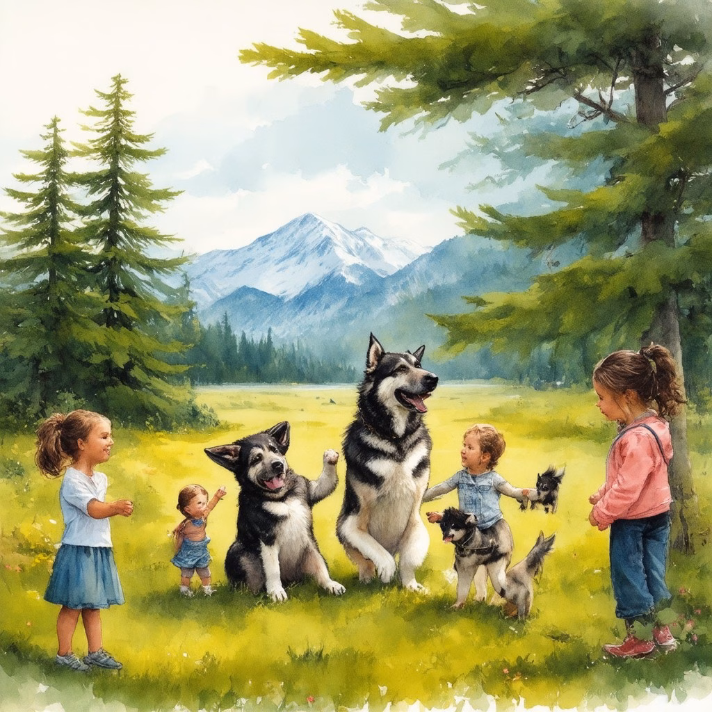 norwegian elkhound 440830