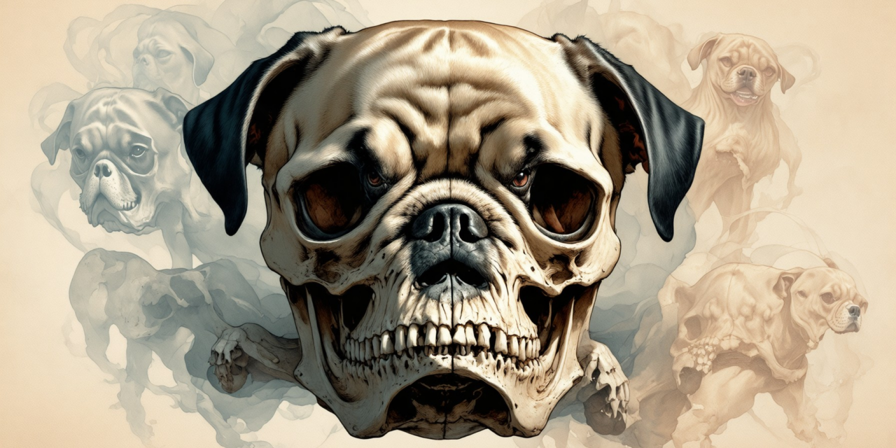 Exploring the Unique Pug Skull: Origins, Facial Changes, and Health Implications