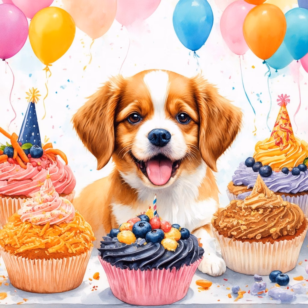 puppy birthday cake 414232
