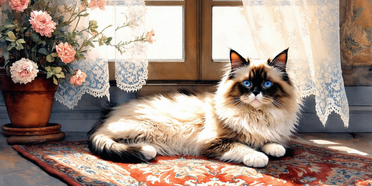 Exploring the Ragdoll Persian Mix: Size, Personality, and Pricing of This Enchanting Hybrid Cat