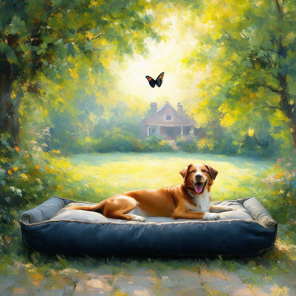 raised dog bed 481643
