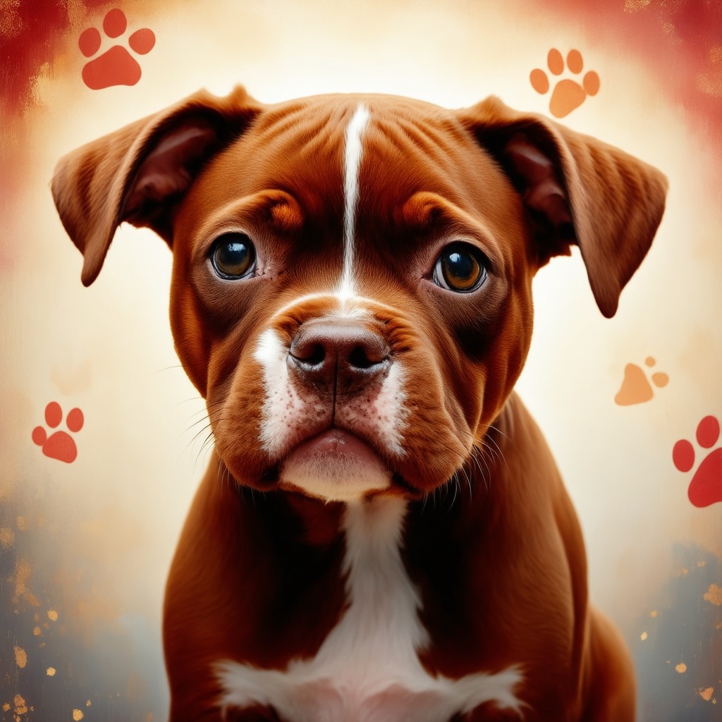 red nose pitbull puppy 255145