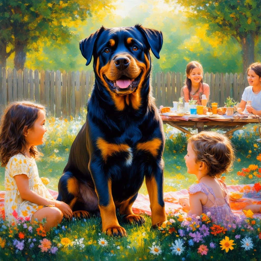 rottweiler dog 460994