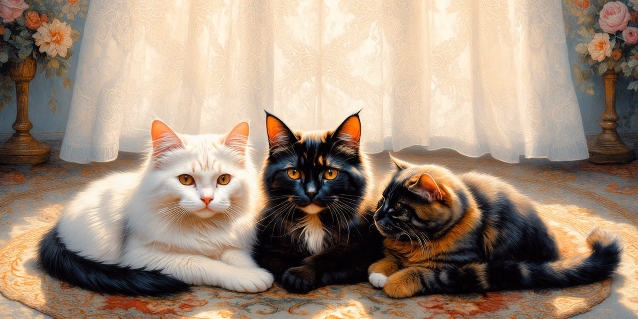 Exploring the Unique Personality and Care Needs of Russian White, Black, and Tabby Cats