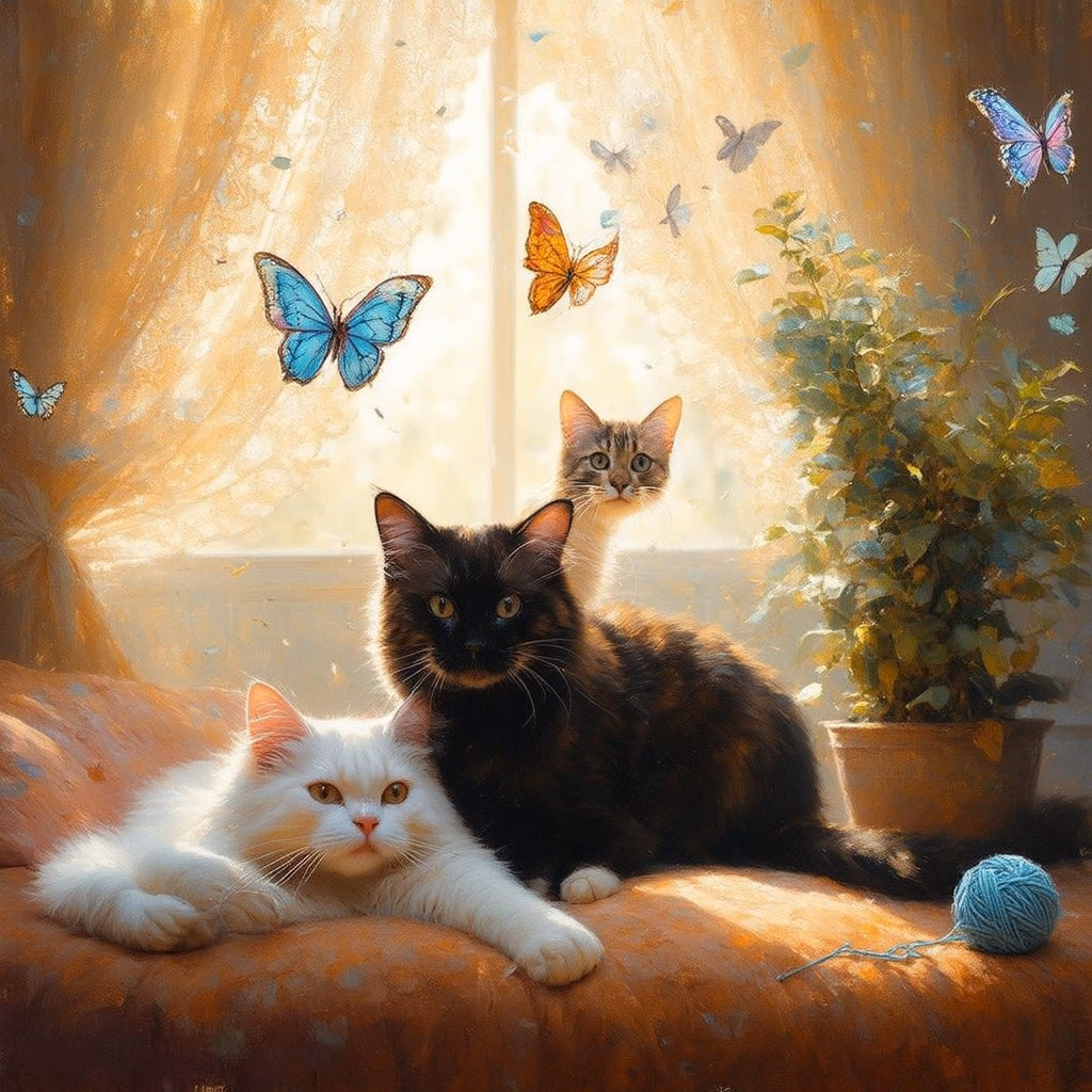 russian white black and tabby 375141