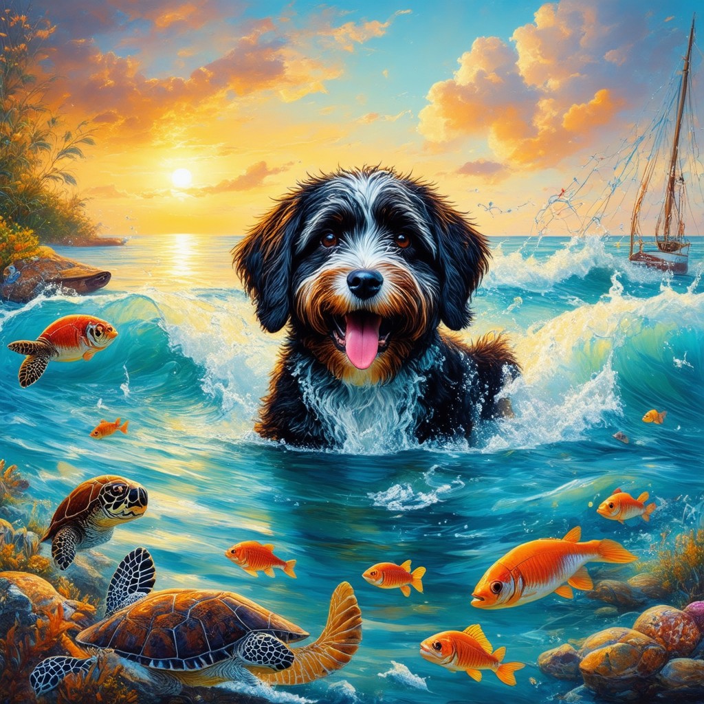 water dog 470467