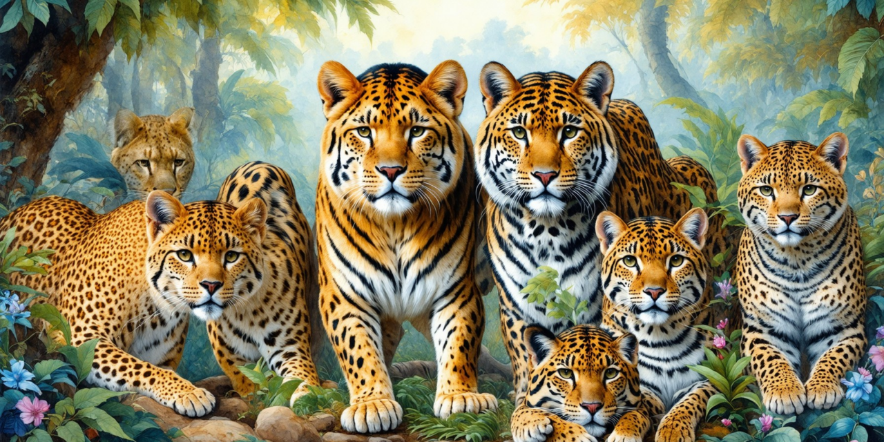 Exploring Wild Cats: From Big Cat Breeds to Pet Possibilities and Aggressive Behavior Insights