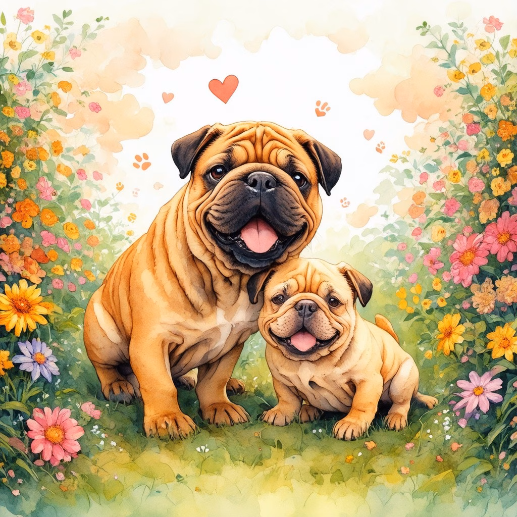 wrinkly dog 465593