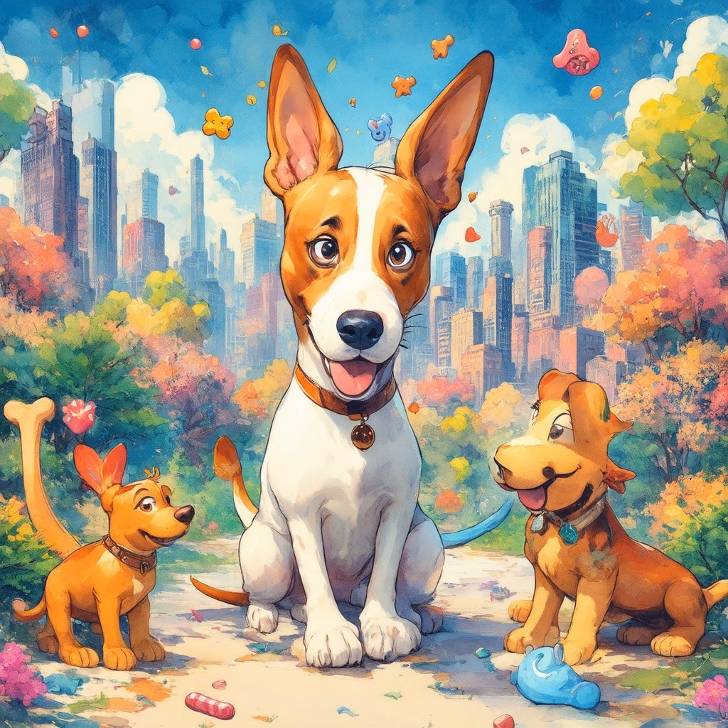 cartoon dog 525570
