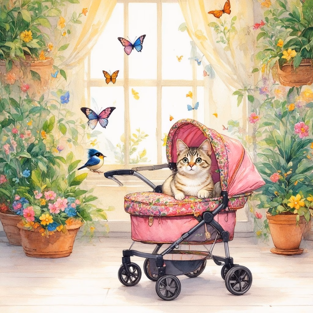 cat stroller 476828