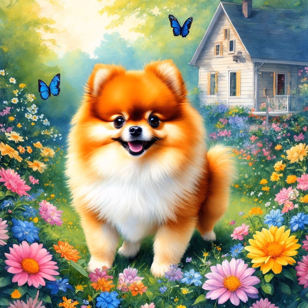 mini pomeranian 484794