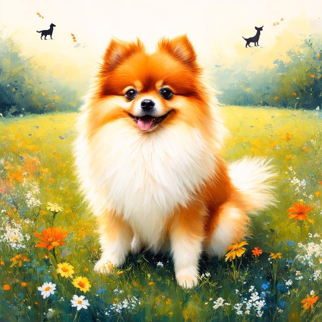 pomeranian spitz 394786