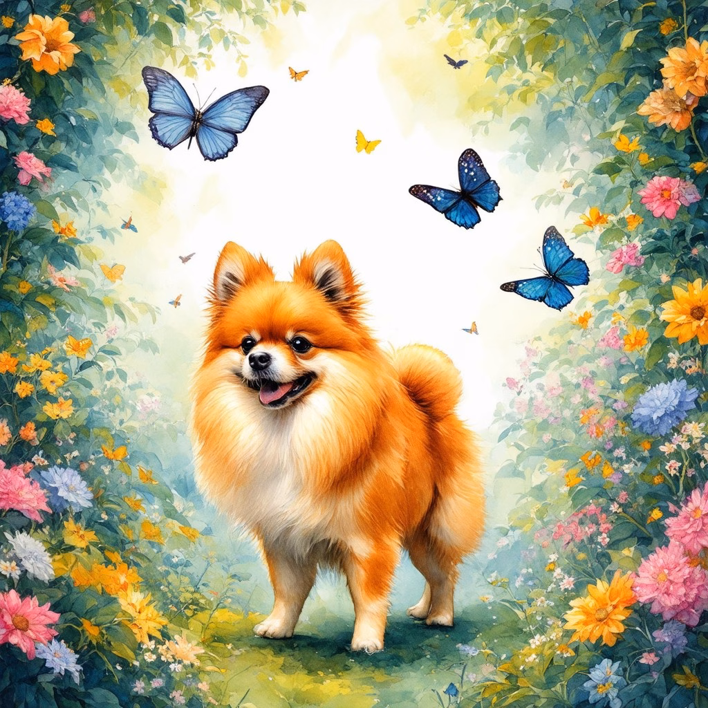pomeranian spitz 485658