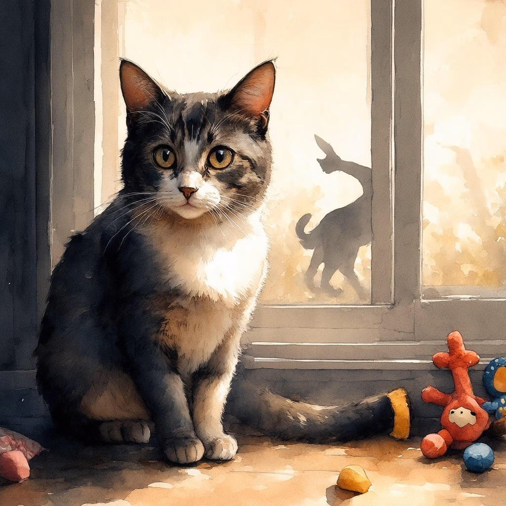 sad cat 377682