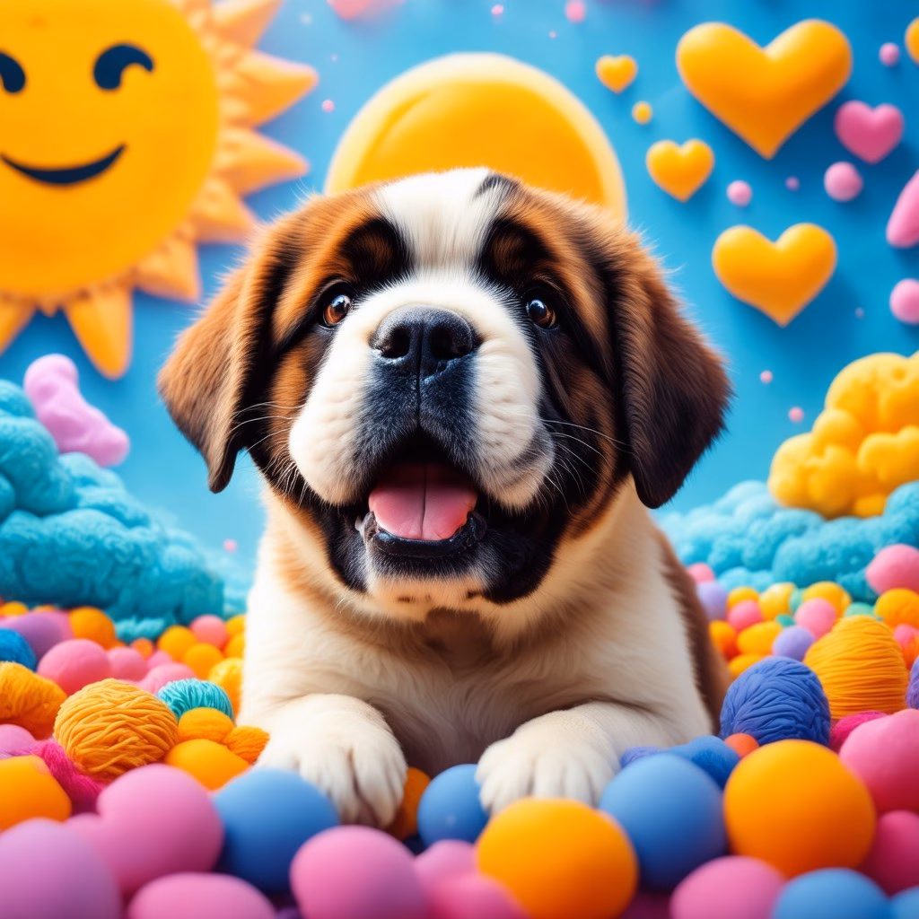 st bernard puppy 265591