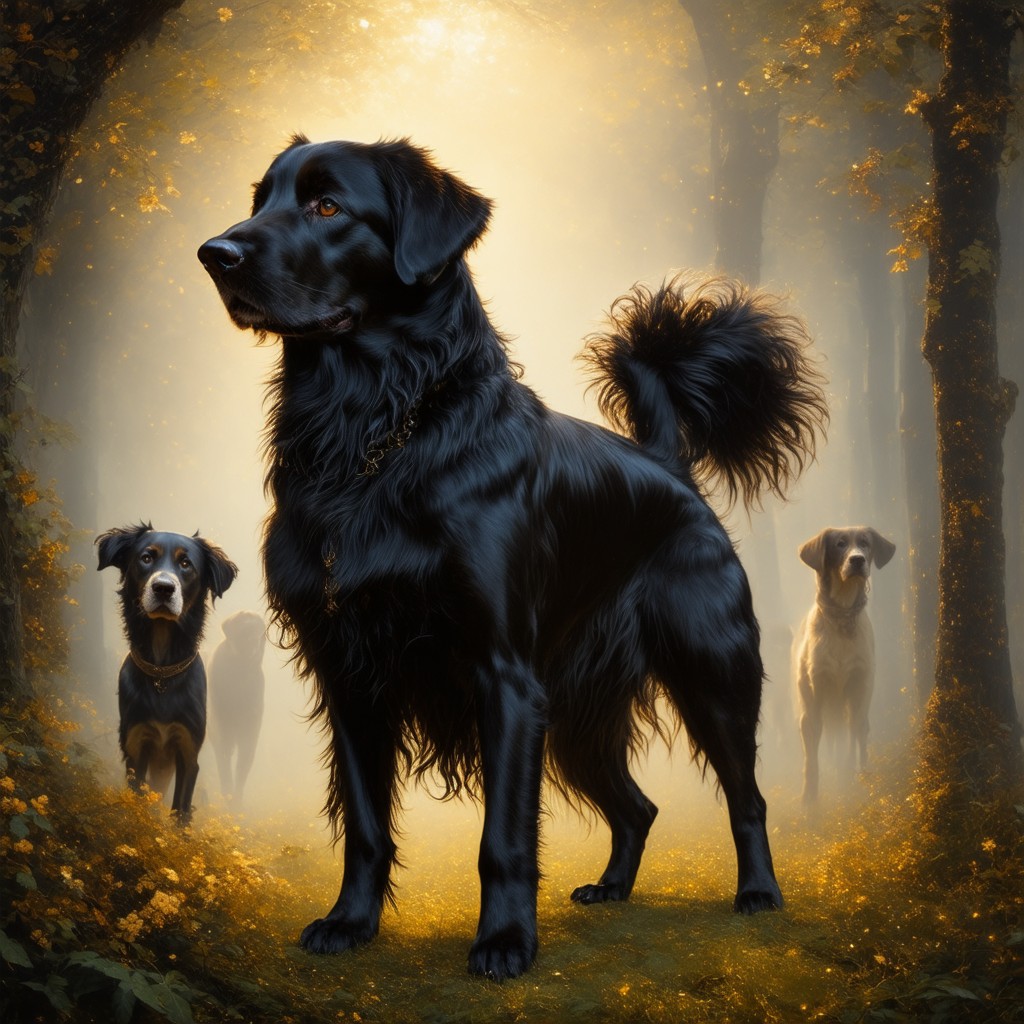 Exploring the Mystique of the Black Golden Retriever: Rarity, Names, Prices, and Traits 1 black golden retriever 324313