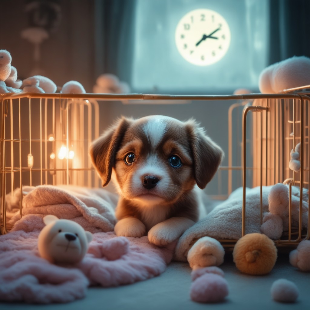 crate training a puppy 219898