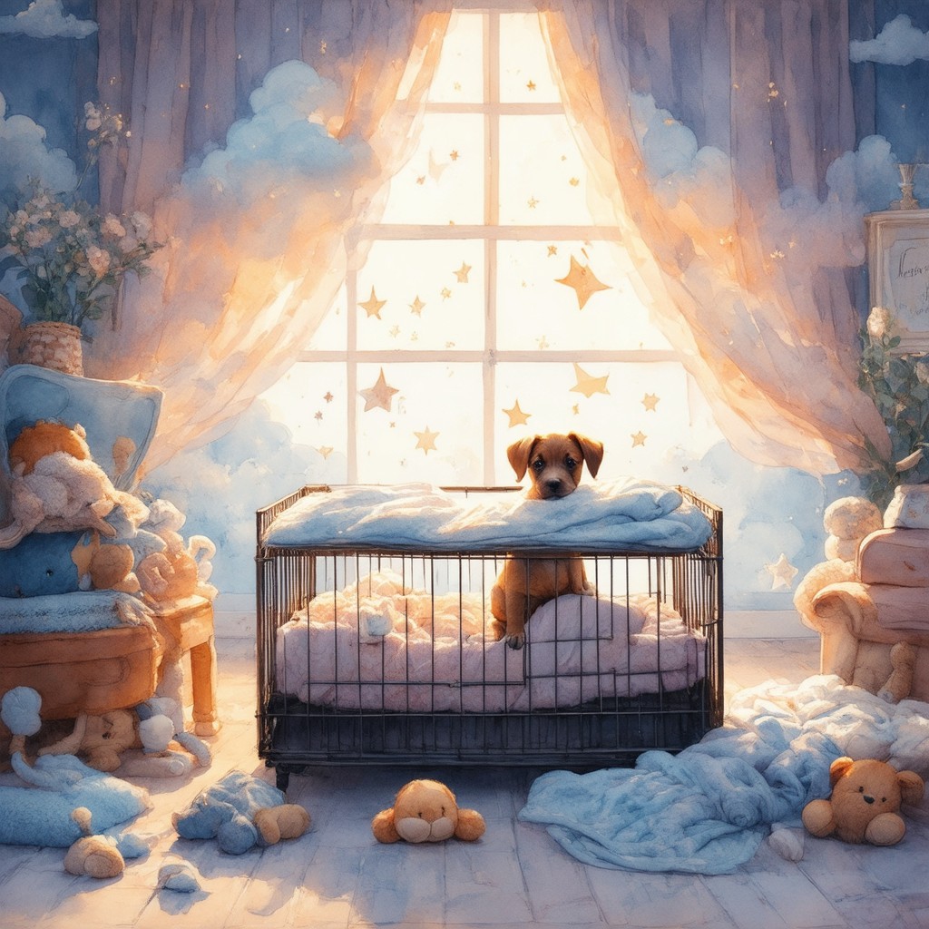 crate training a puppy 356494