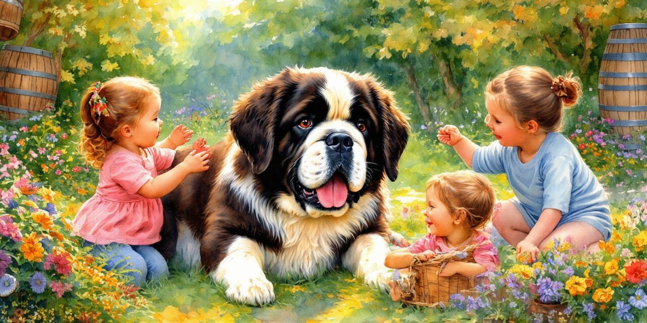 Is the Saint Bernard Dog the Right Family Companion? Exploring Care Needs, Costs, and Cuddly Characteristics