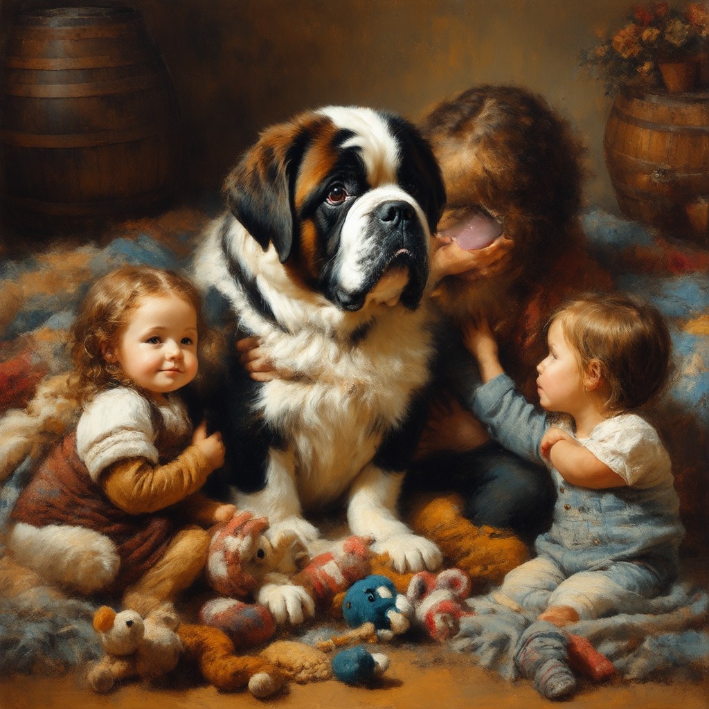 saint bernard dog 376513
