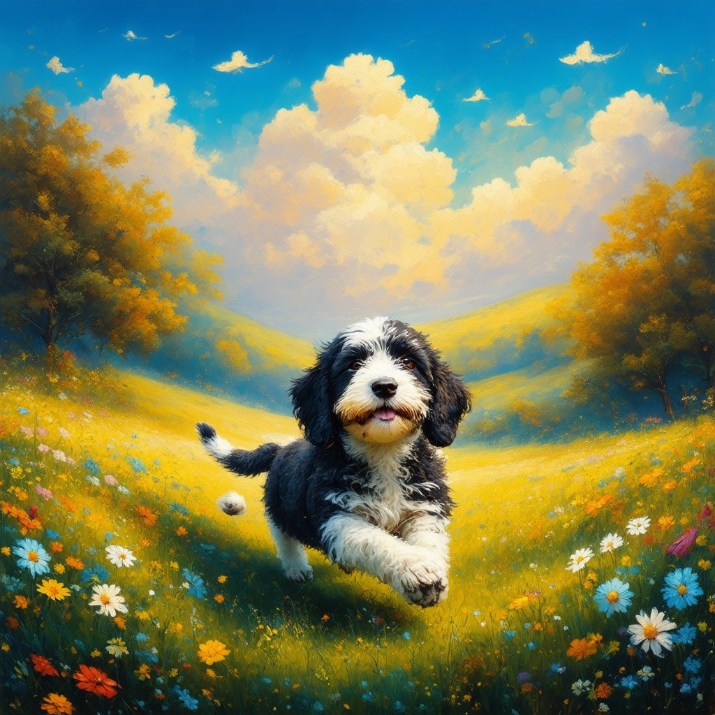 Sheepadoodle Puppies: Exploring Costs, Size, and Comparison with Goldendoodles While Unpacking the Reasons Behind Their Popularity and Barking Habits 1 sheepadoodle puppies 392790