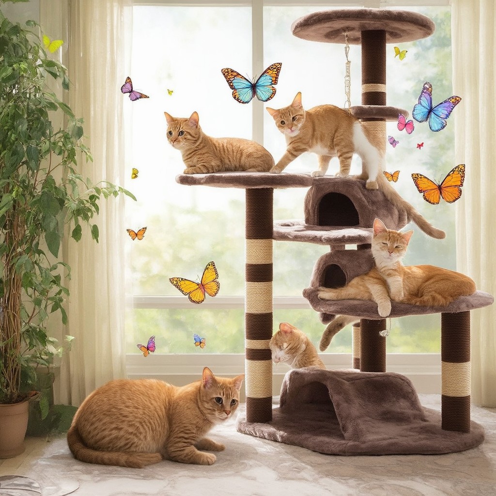 The Ultimate Guide to Cat Trees: Are They Worth It for Your Large Cats and How to Choose the Best One? 1 cat tree 380611