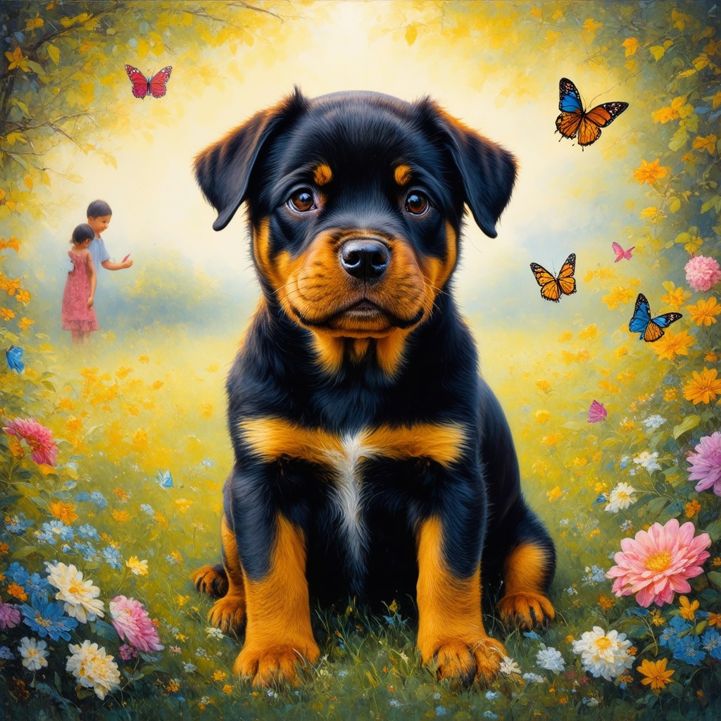 Everything You Need to Know About German Rottweiler Puppies for Sale: Costs, Family Compatibility, and Lifespan Insights 2 german rottweiler puppies for sale 407063
