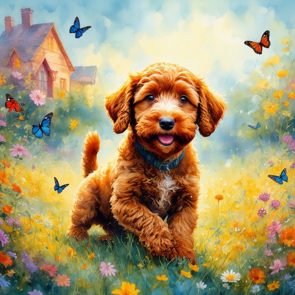 Everything You Need to Know About the Rare Red Golden Doodle: Lifespan, Costs, and Availability of Puppies for Sale 2 red golden doodle 440826