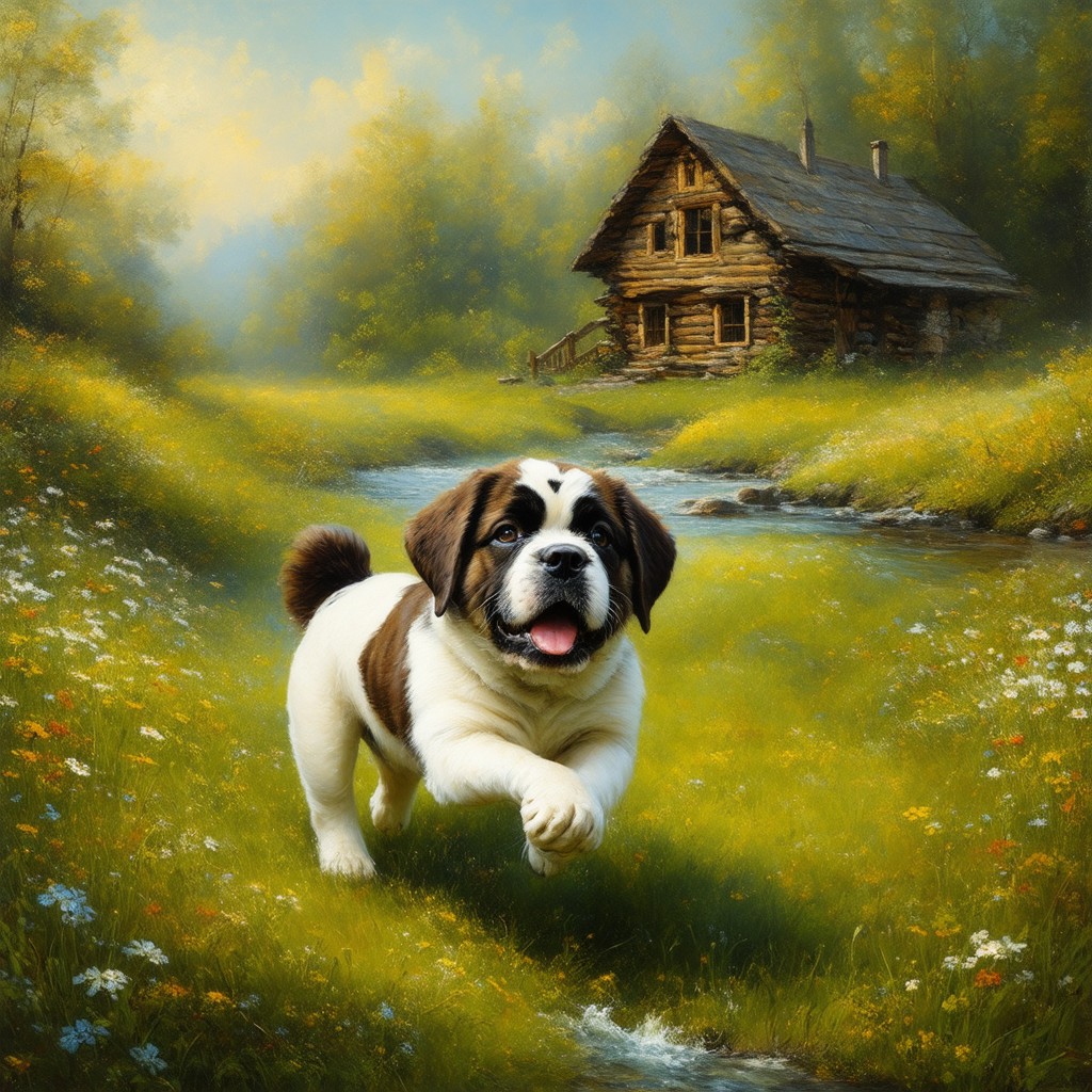 Everything You Need to Know About Saint Bernard Puppies: Cost, Care, and Choosing the Perfect Companion 1 saint bernard puppy 441650