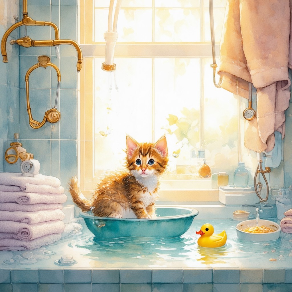 Essential Care Tips for Your Wet Kitten: Drying, Health Concerns, and the Best Wet Food Options 1 wet kitten 324007